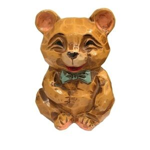 Vintage Teddy Bear Bank